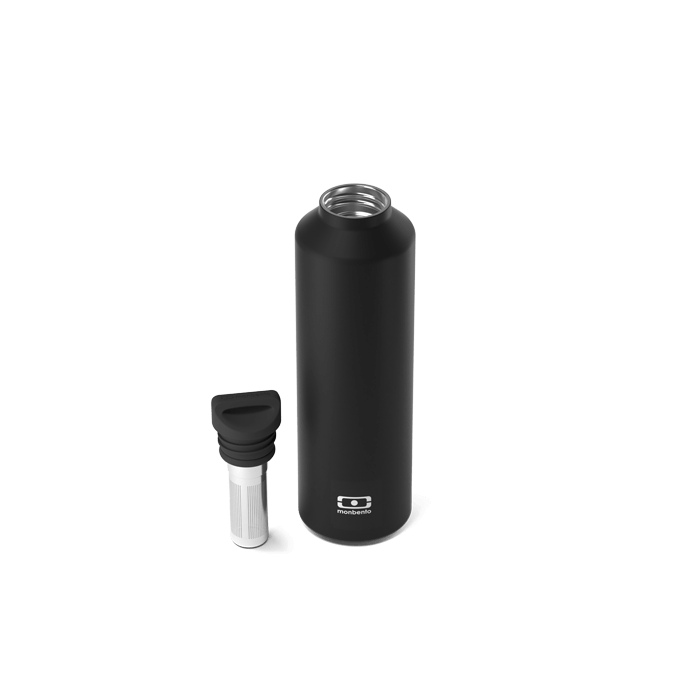 MB不銹鋼茶隔運動瓶-黑色