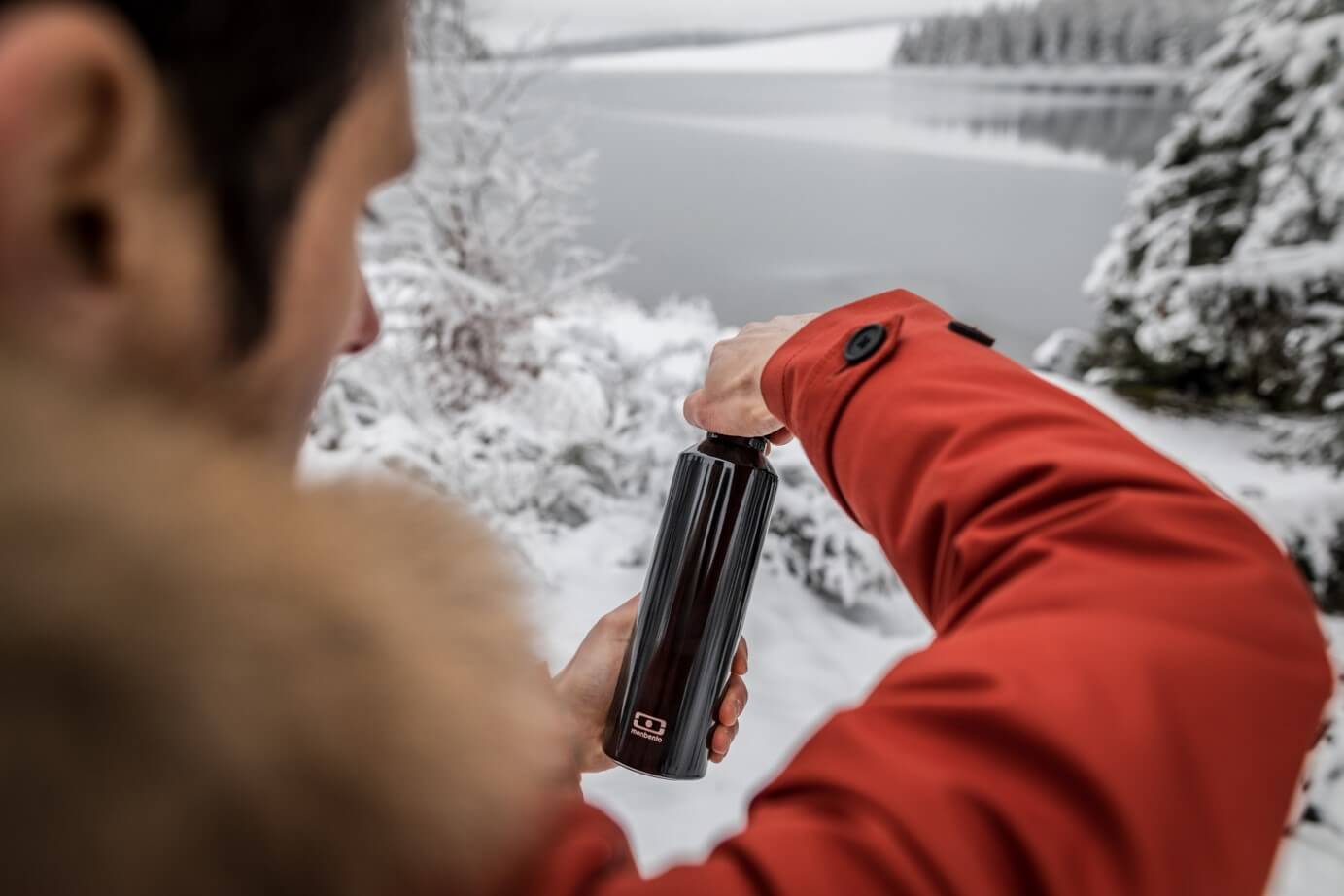 MB不銹鋼茶隔運動瓶-黑色